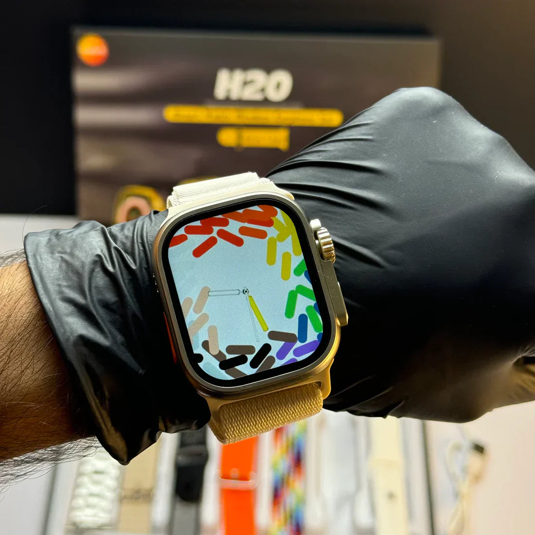 H20 Ultra Max Smart Watch & Wireless Earphones – 10-in-1 Premium Set