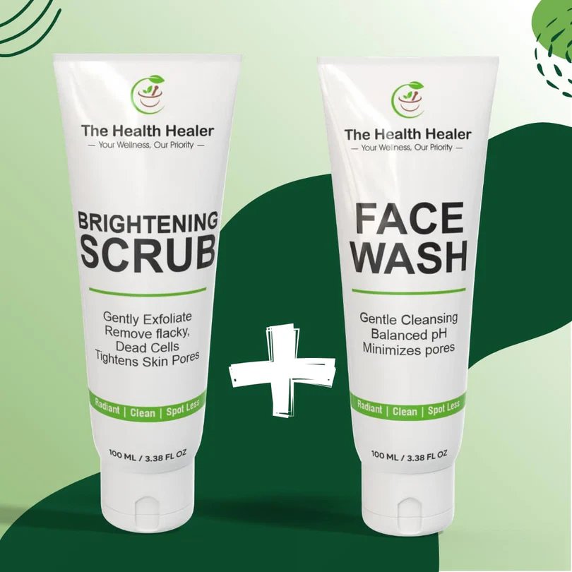3 In 1 The Health Healer Brightening Glow Kit Whitening And Glowing Kit Moisturizes Your Skin With Glowing Kit Original