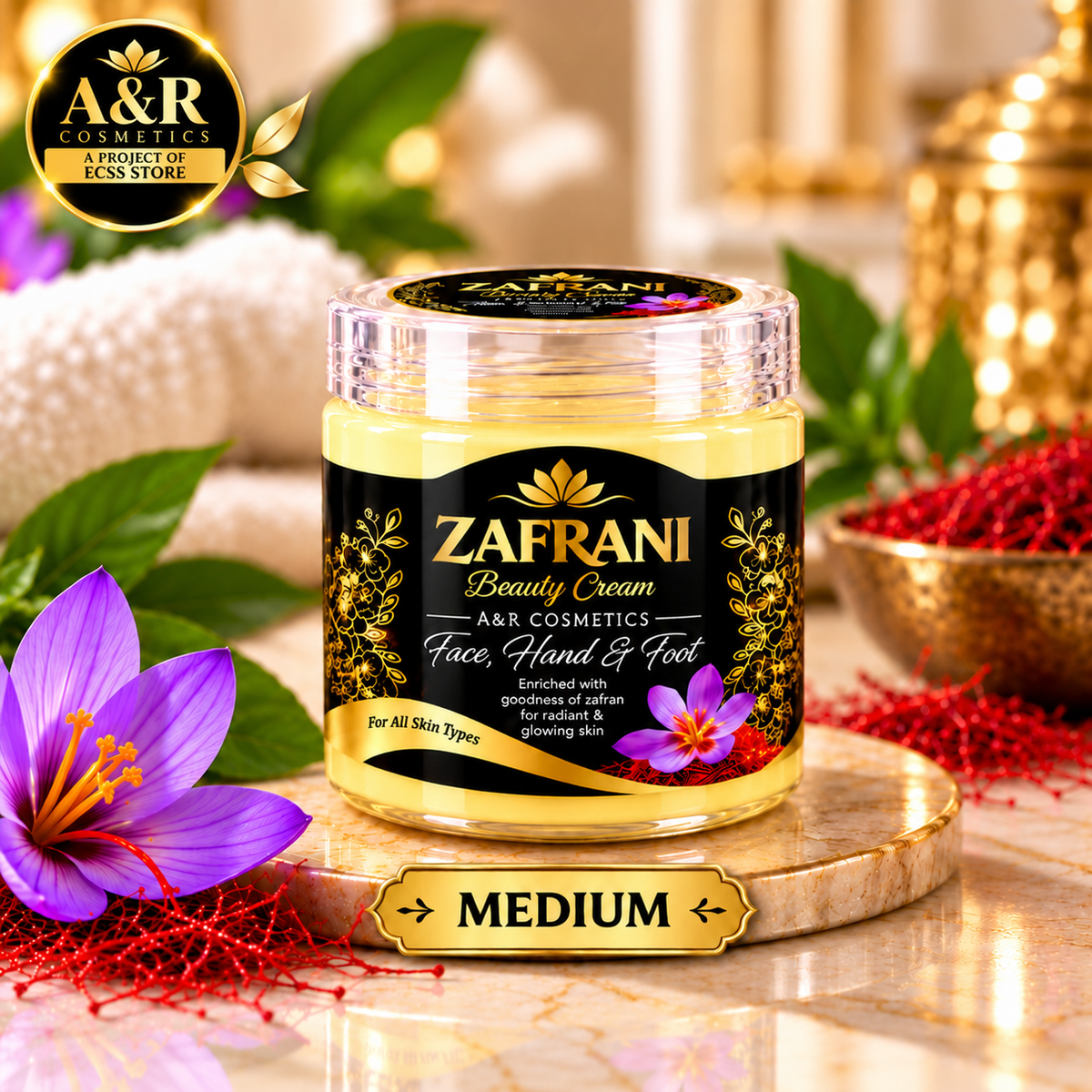 Zafrani Beauty Cream – Saffron Nourishing Skin Care