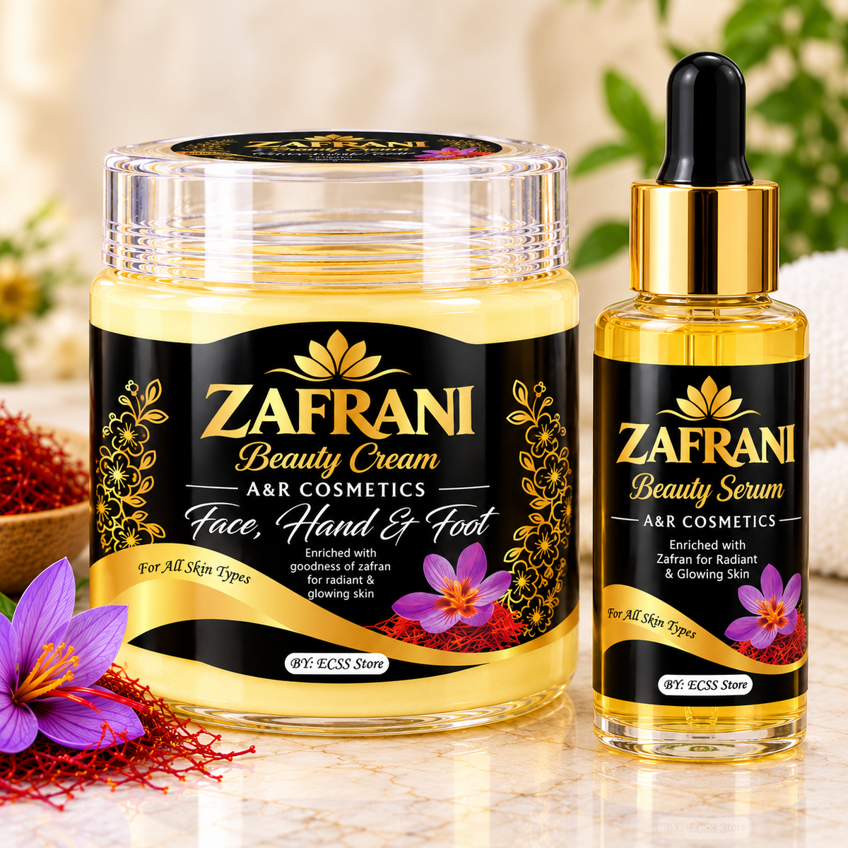 Zafrani Beauty Cream – Saffron Nourishing Skin Care