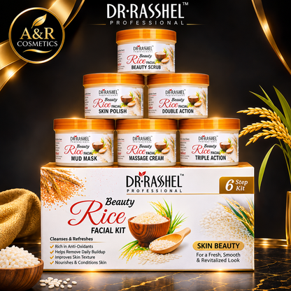 DR.RASHEL Rice Beauty Facial Kit – 6 Step