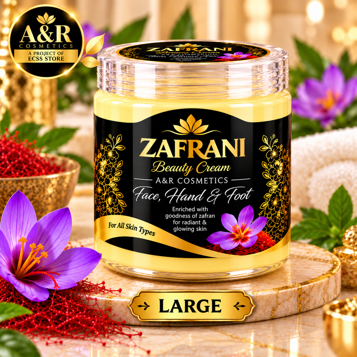 Zafrani Beauty Cream – Saffron Nourishing Skin Care