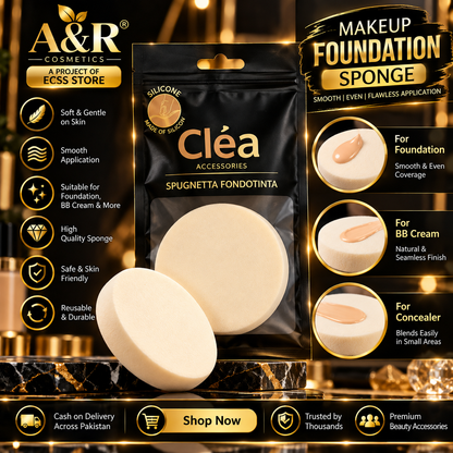 Cléa Professional Makeup Sponges – 1 Pcs | A&R Cosmetics