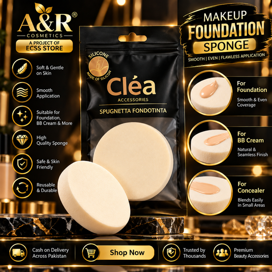Cléa Professional Makeup Sponges – 1 Pcs | A&R Cosmetics