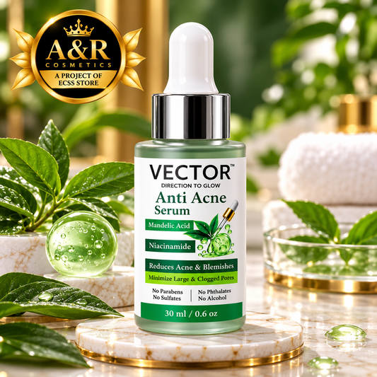 VECTOR Anti Acne Serum – With Mandelic Acid & Niacinamide