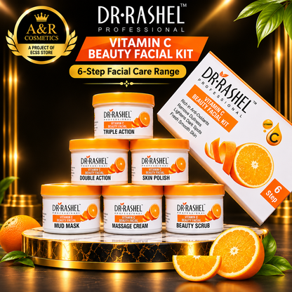 DR.RASHEL Vitamin C Beauty Facial Kit – 6 Step