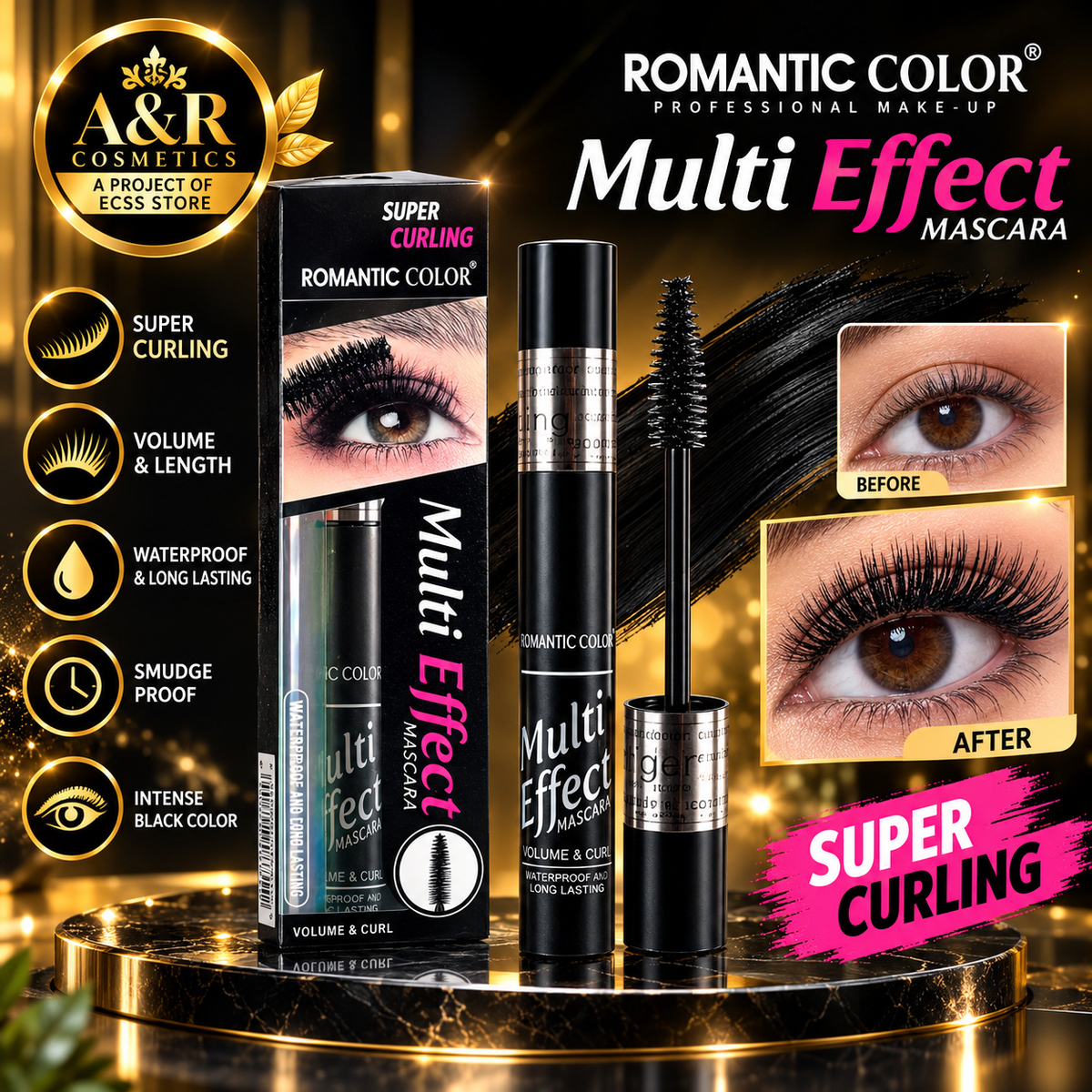 Romantic Color Multi Effect Mascara