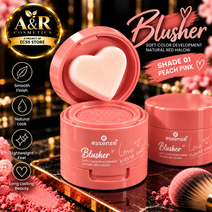 Essense Heart Stamp Blusher – 24 PCS Set | 6 Shades