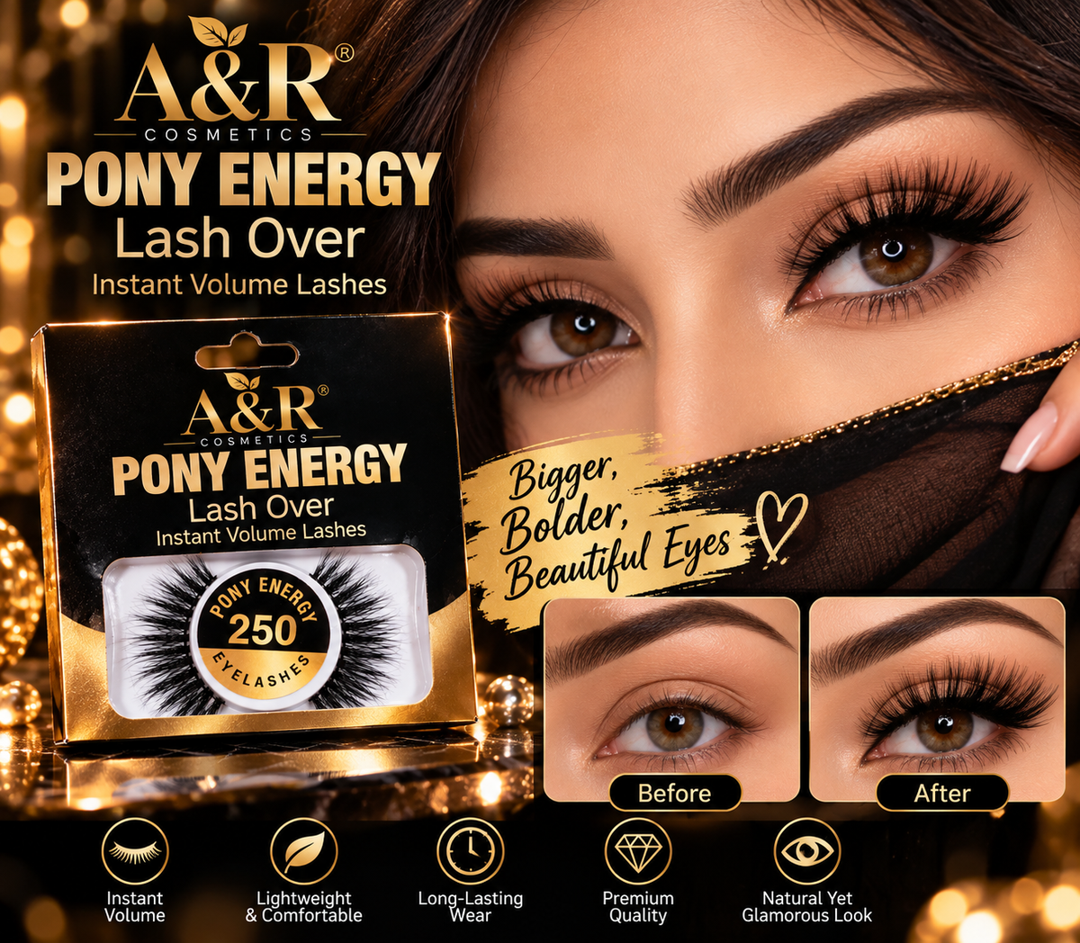 PONY ENERGY LASH OVER