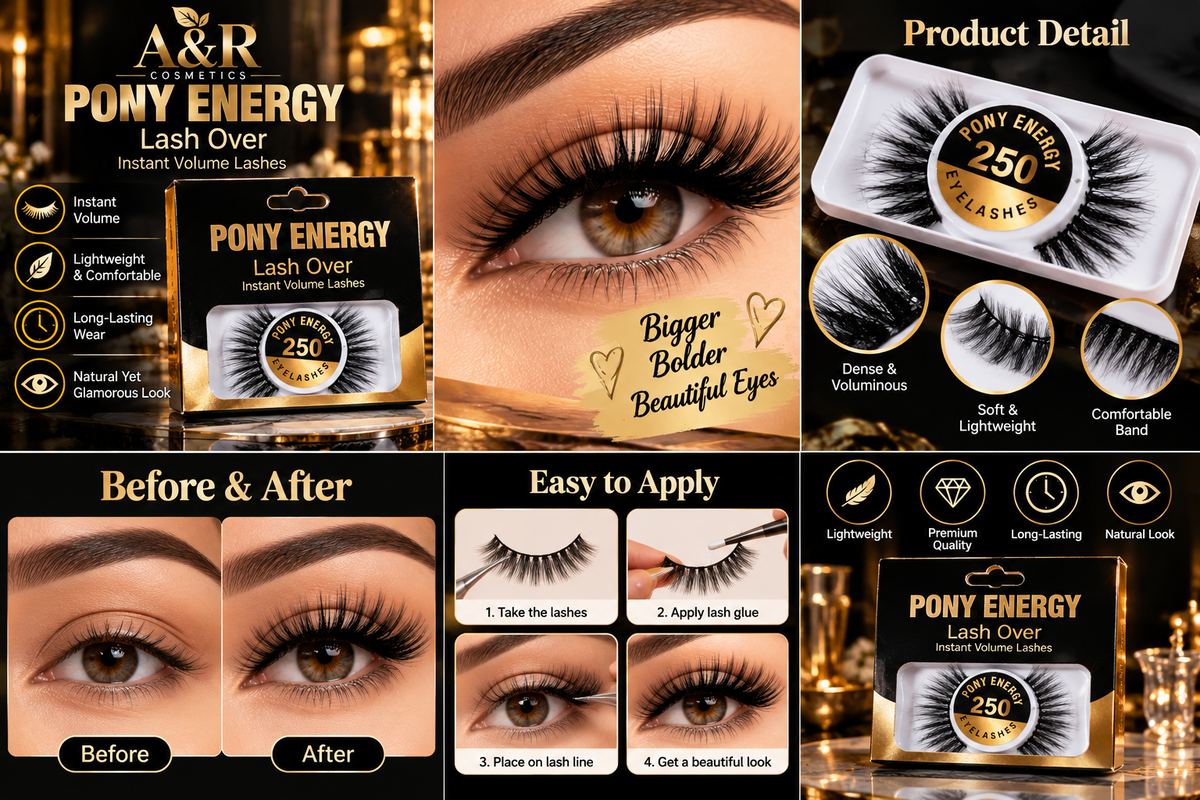 PONY ENERGY LASH OVER