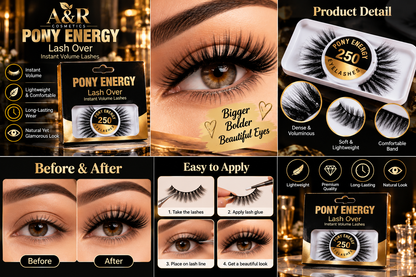 PONY ENERGY LASH OVER