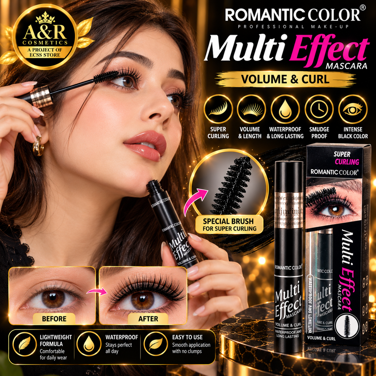 Romantic Color Multi Effect Mascara
