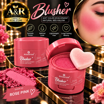 Essense Heart Stamp Blusher – 24 PCS Set | 6 Shades