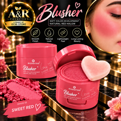 Essense Heart Stamp Blusher – 24 PCS Set | 6 Shades