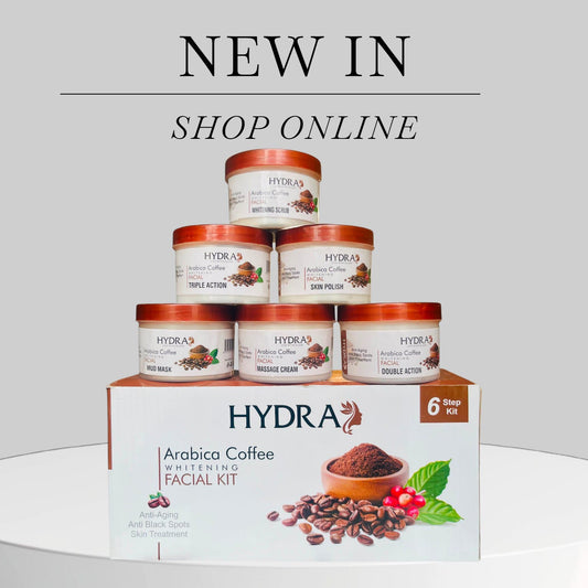 Hydra Arabica Coffee Facial Kit – 6 Step Facial Care