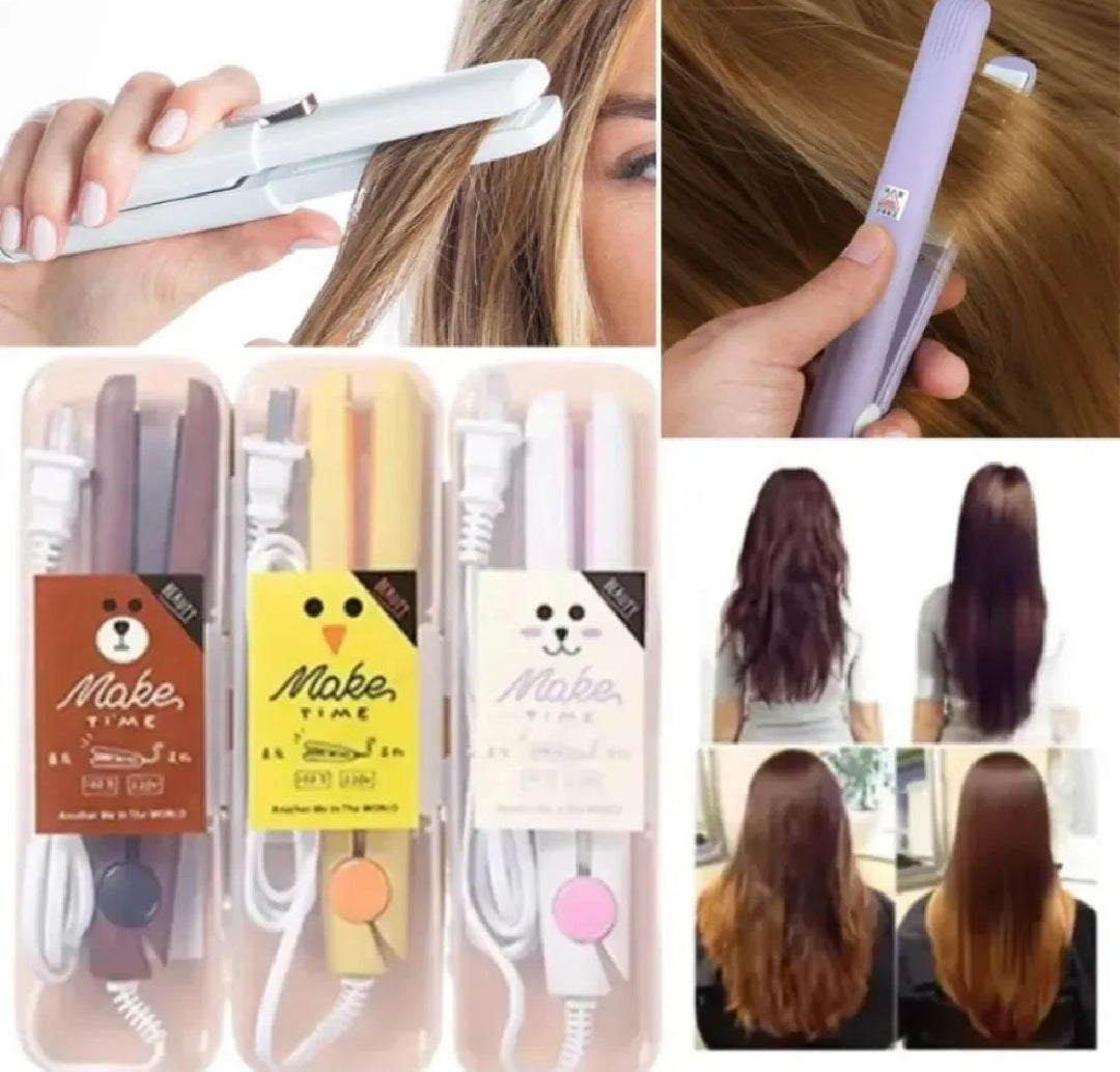 Mini Hair Straightener Hand Size