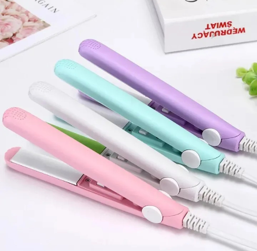 Mini Hair Straightener Hand Size