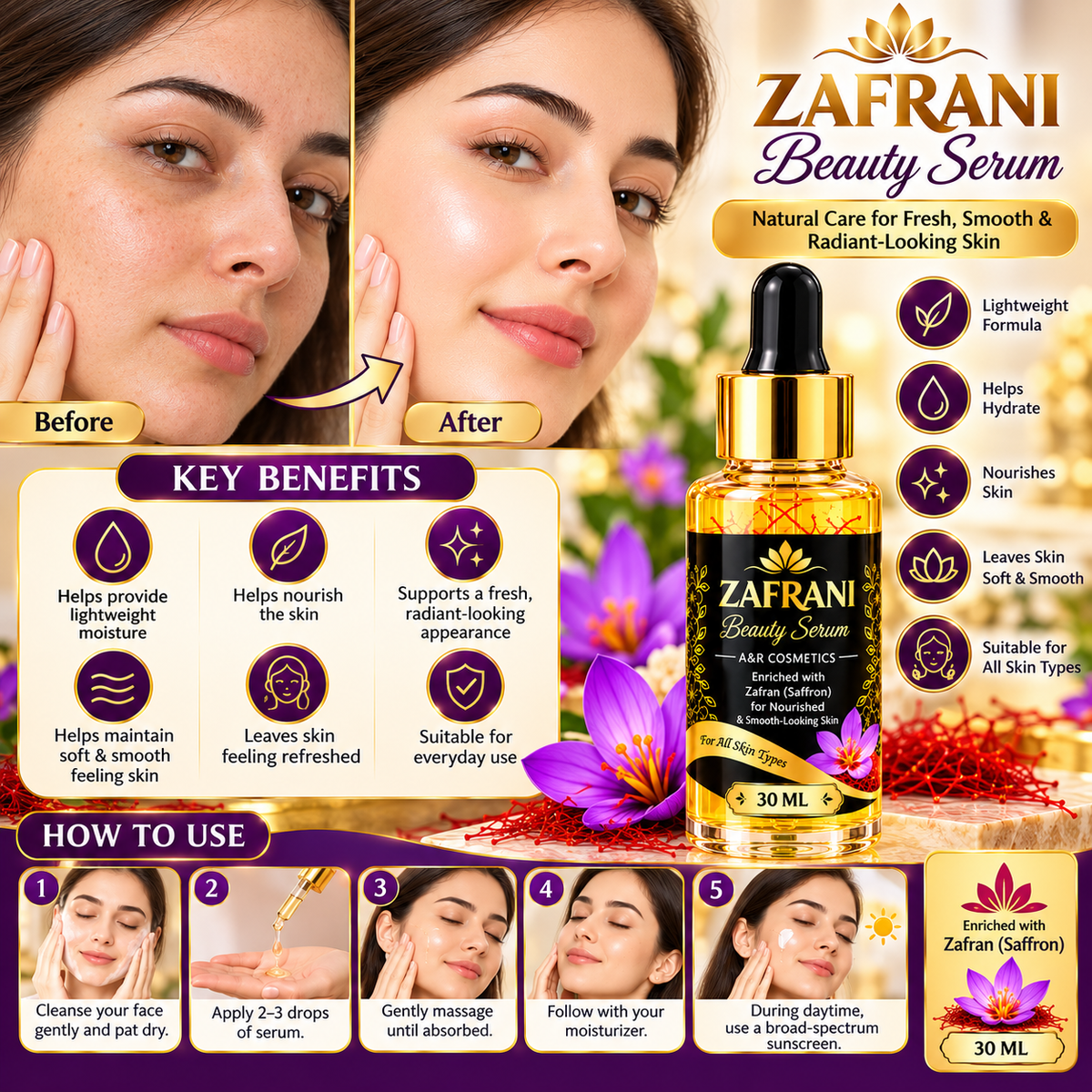 Zafrani Beauty Serum