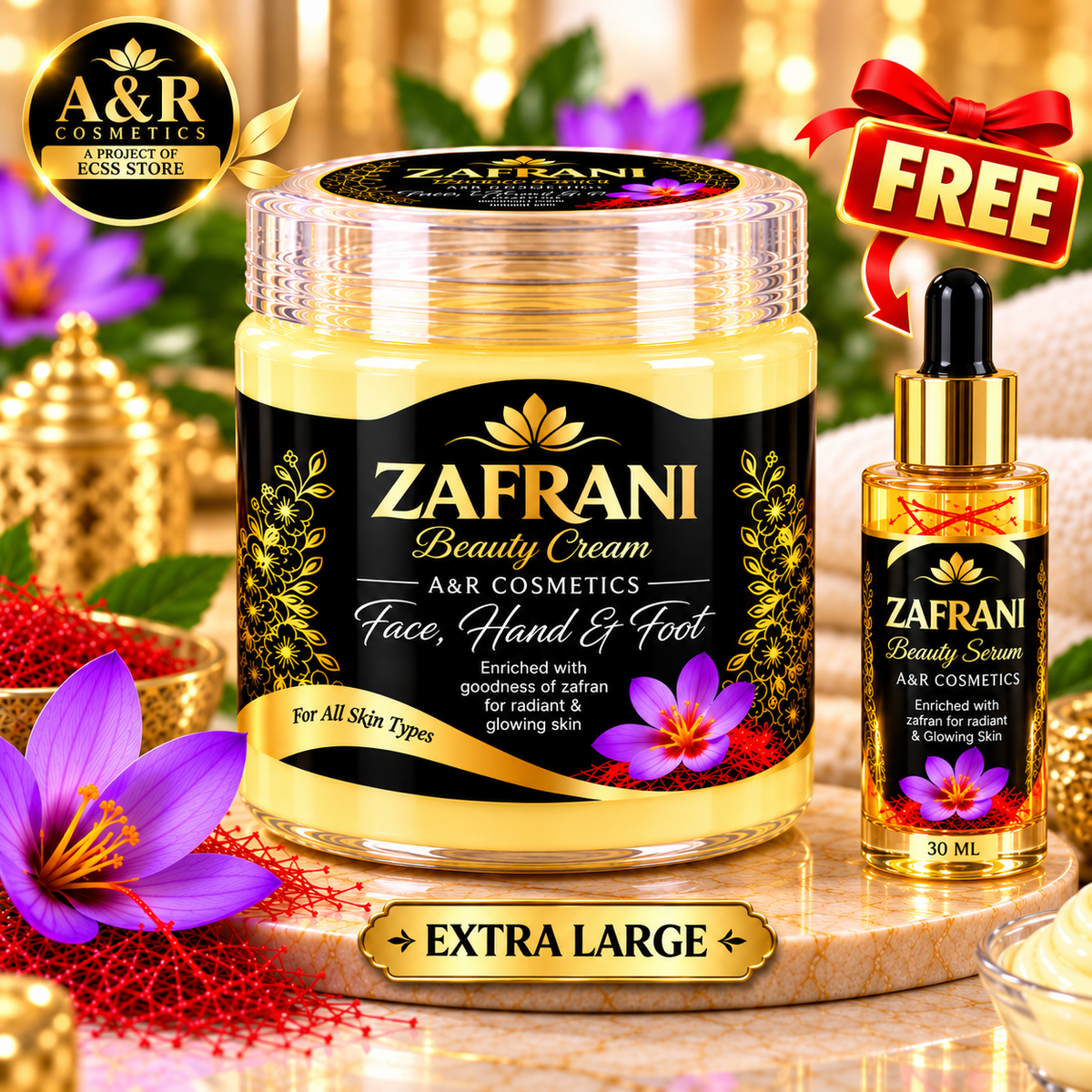 Zafrani Beauty Cream – Saffron Nourishing Skin Care