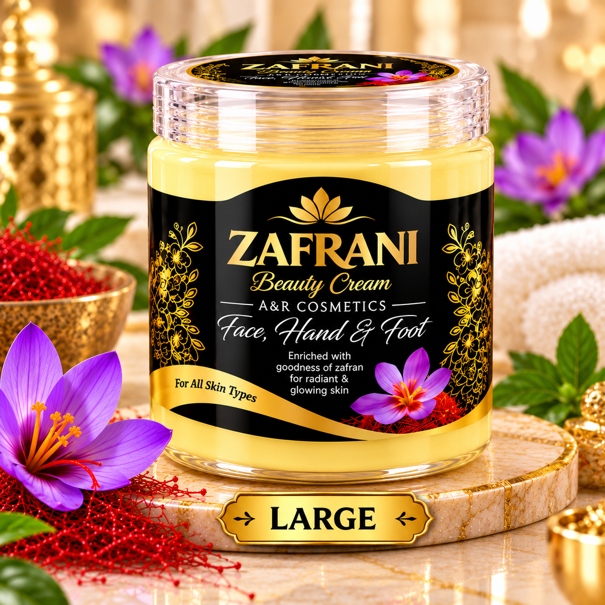 Zafrani Beauty Cream – Saffron Nourishing Skin Care
