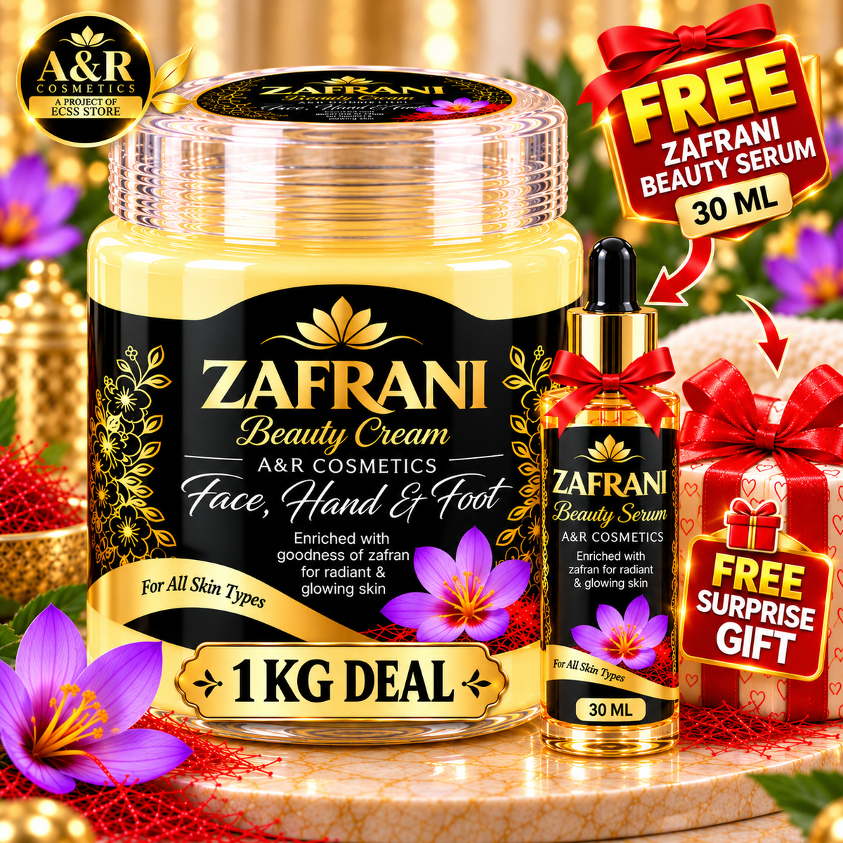 Zafrani Beauty Cream – Saffron Nourishing Skin Care