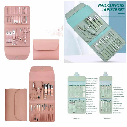 16-Piece Manicure Pedicure | Complete Set