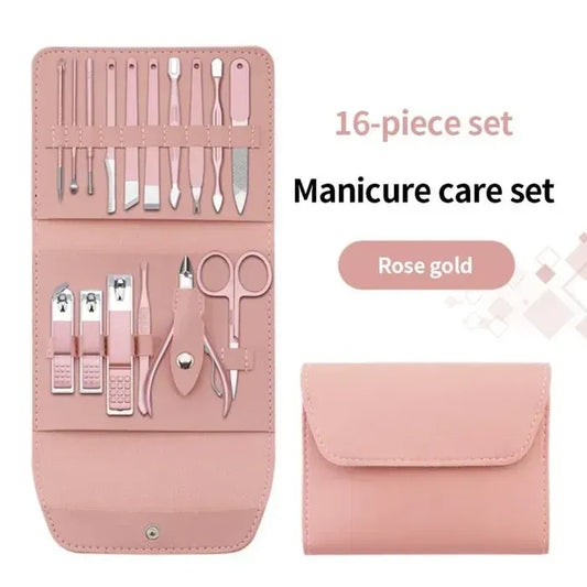 16-Piece Manicure Pedicure | Complete Set