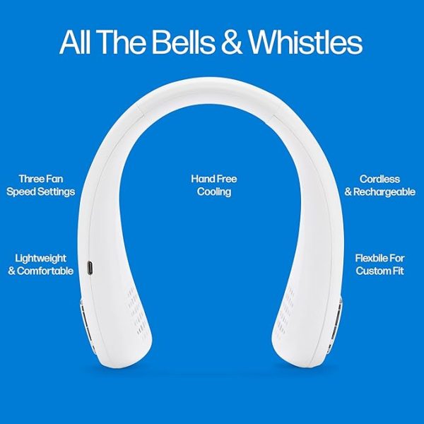 Neck Portable Bladeless Hanging Fan