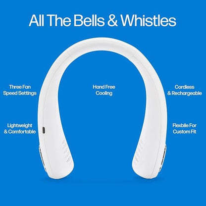 Neck Portable Bladeless Hanging Fan